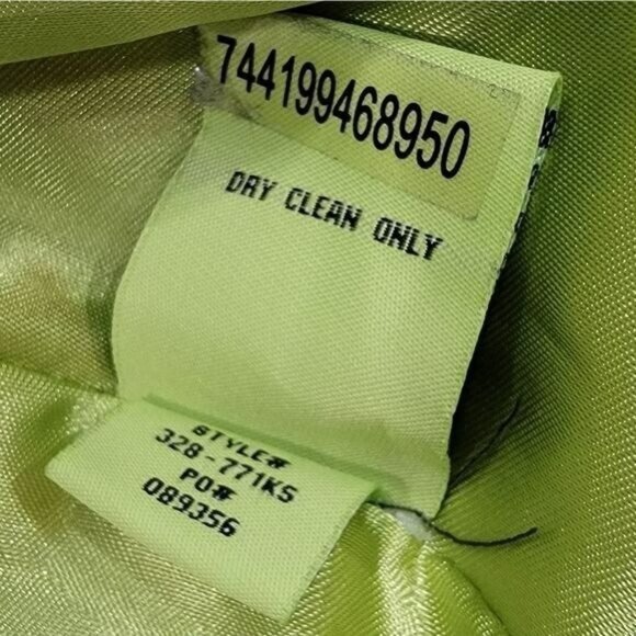 J2 Jacket Studded Collar Faux Leather Sleeved with Pockets Juniors Size Small - Picture 8 of 9